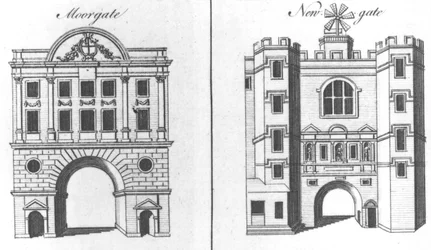 Moorgate und Newgate